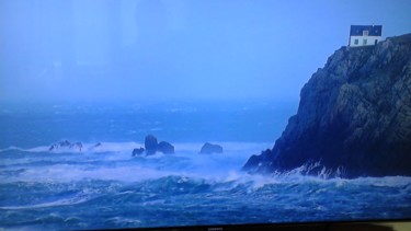 Photo de falaises en bord de mer