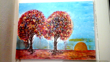 Tableau d arbres en couleurs