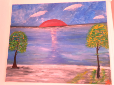 Tableau de couché de soleil