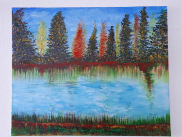 Un tableau de paysage